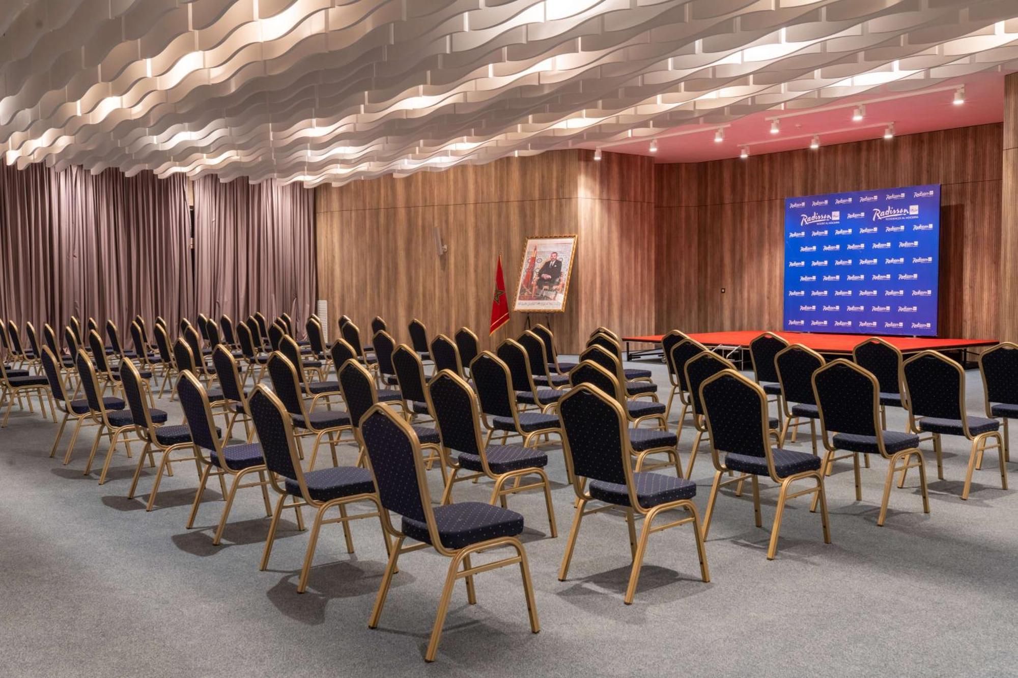 Radisson Blu Resort Al Hoceïma מראה חיצוני תמונה The press conference room