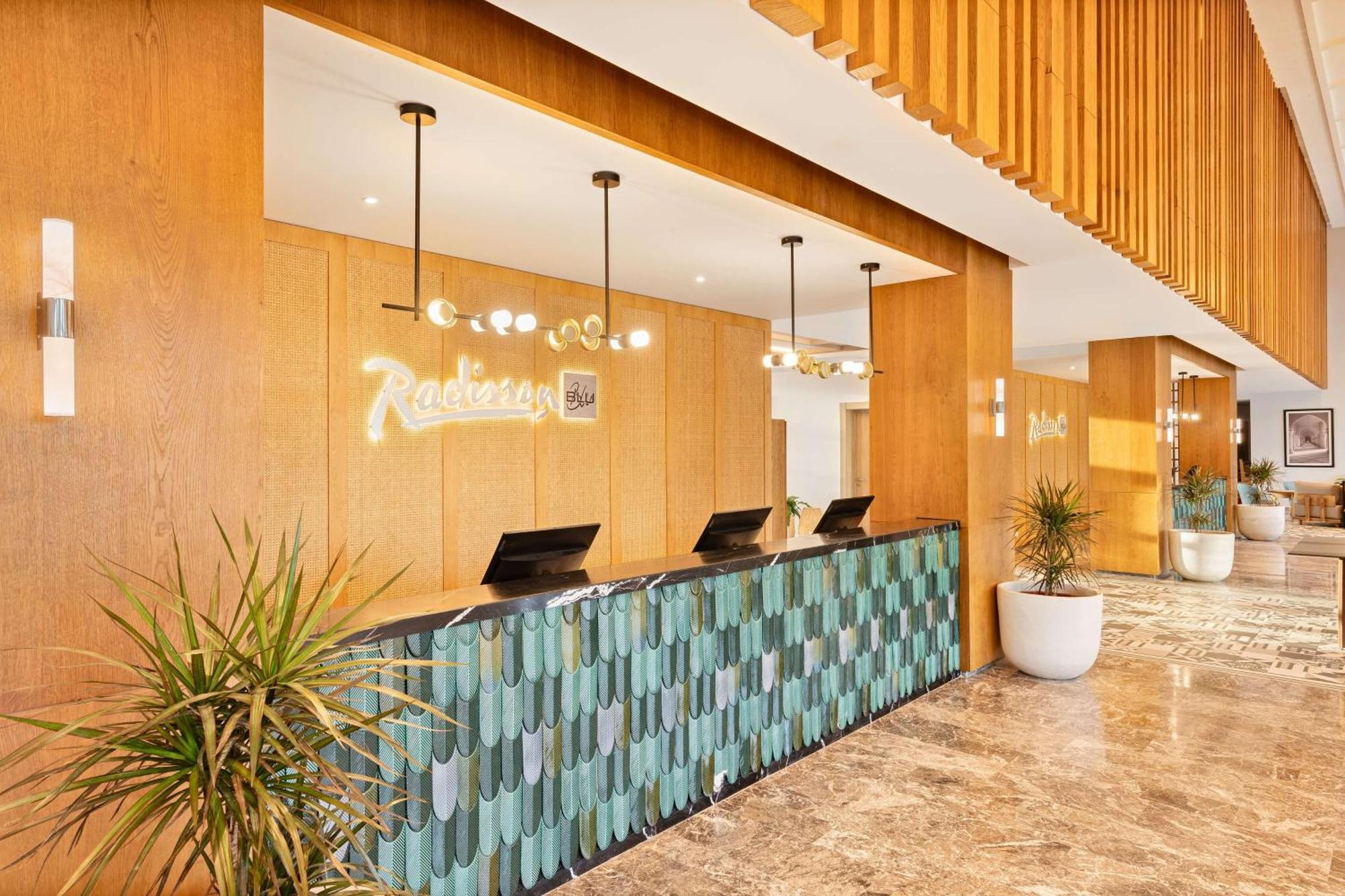 Radisson Blu Resort Al Hoceïma מראה חיצוני תמונה The lobby of the hotel